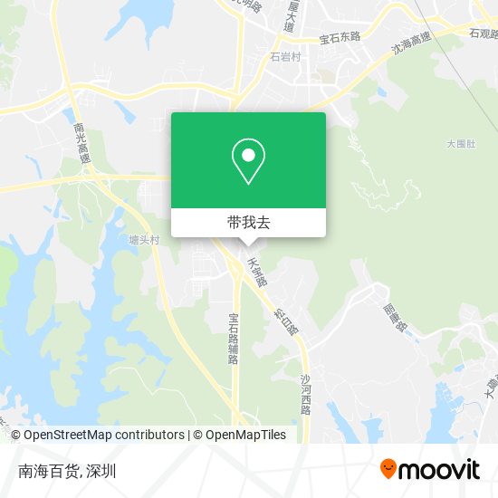 南海百货地图
