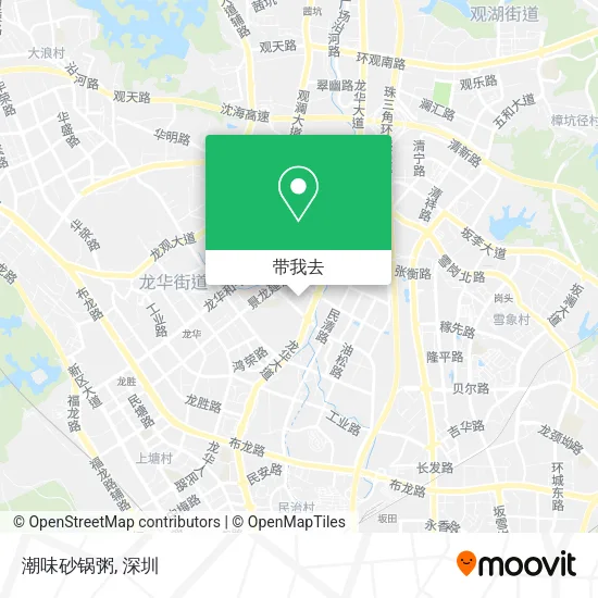 潮味砂锅粥地图