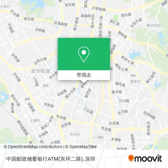 中国邮政储蓄银行ATM(东环二路)地图