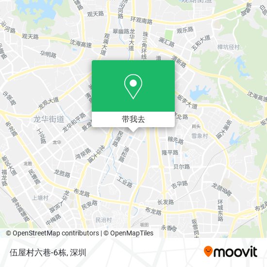 伍屋村六巷-6栋地图