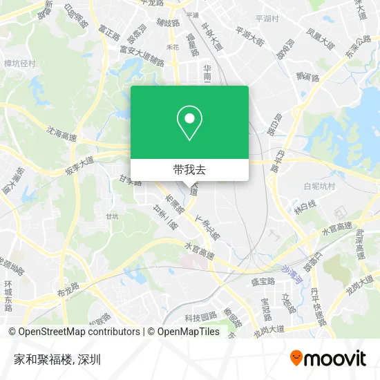 家和聚福楼地图