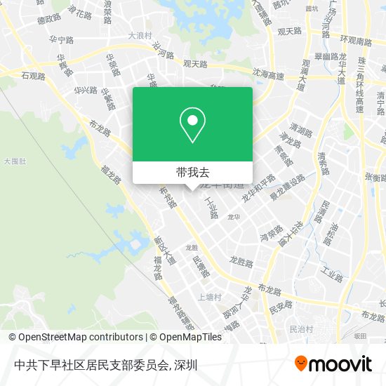 中共下早社区居民支部委员会地图