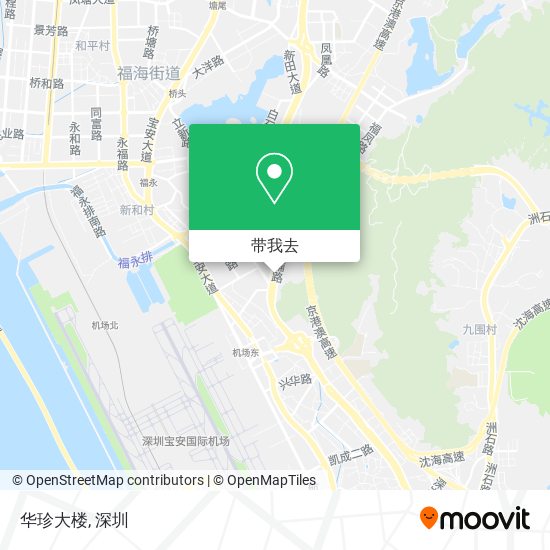 华珍大楼地图