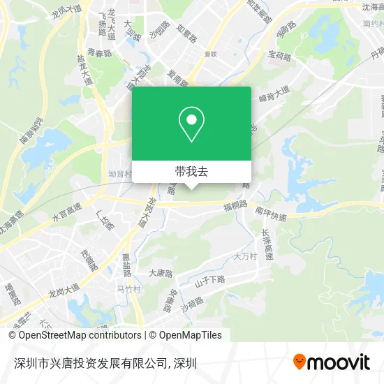 深圳市兴唐投资发展有限公司地图