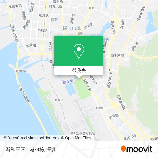 新和三区二巷-8栋地图