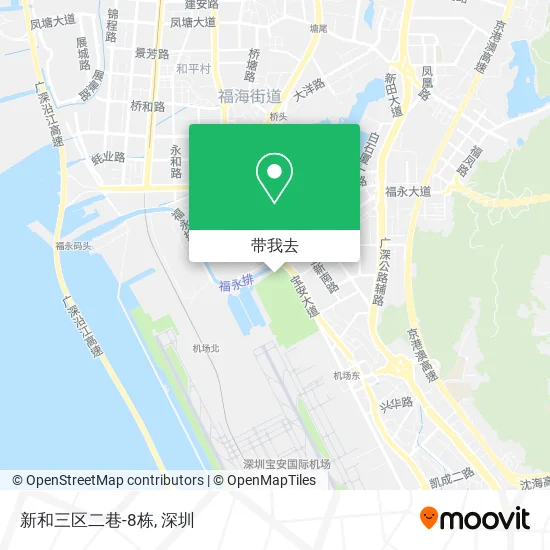 新和三区二巷-8栋地图