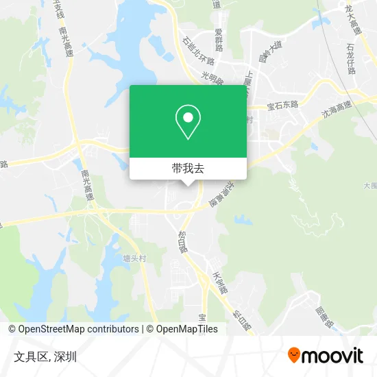 文具区地图