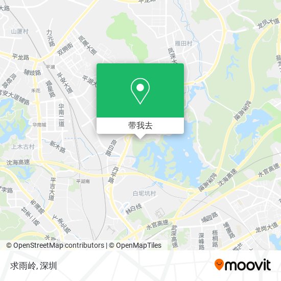 求雨岭地图