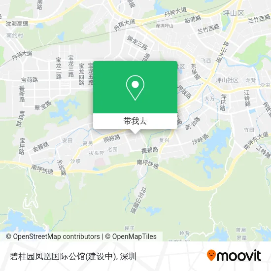 碧桂园凤凰国际公馆(建设中)地图