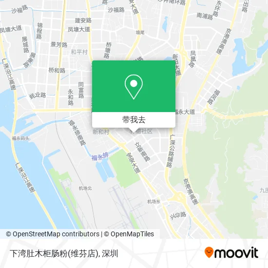下湾肚木柜肠粉(维芬店)地图