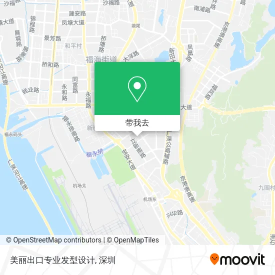 美丽出口专业发型设计地图