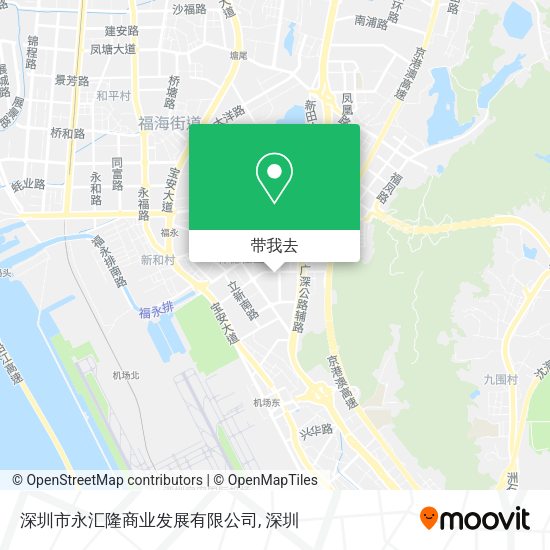 深圳市永汇隆商业发展有限公司地图