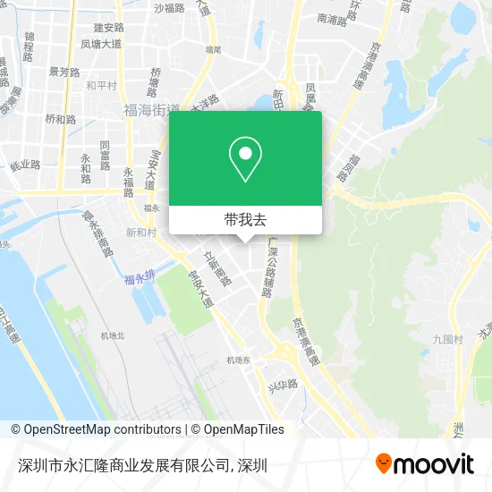 深圳市永汇隆商业发展有限公司地图