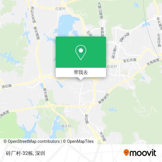 砖厂村-32栋地图