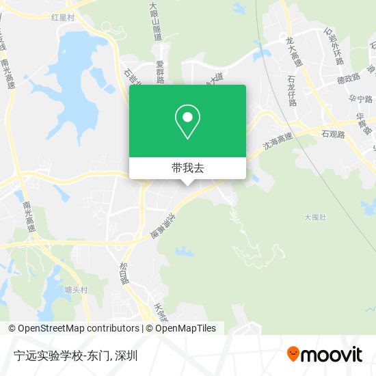 宁远实验学校-东门地图