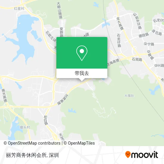 丽芳商务休闲会所地图