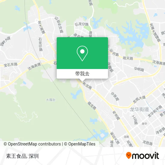 素王食品地图