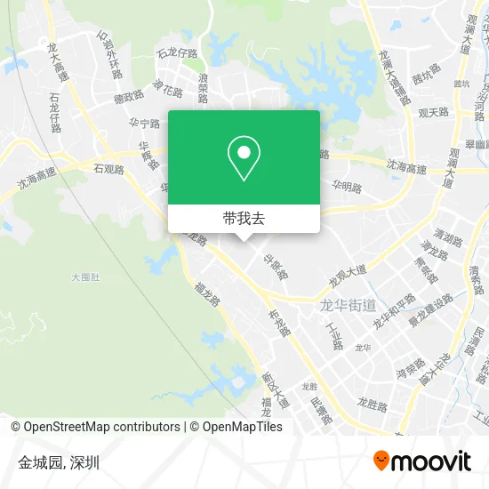 金城园地图