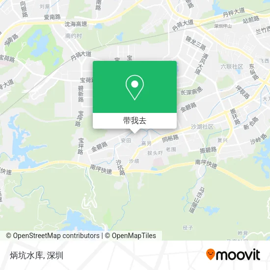 炳坑水库地图