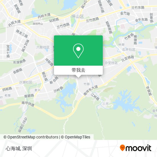 心海城地图