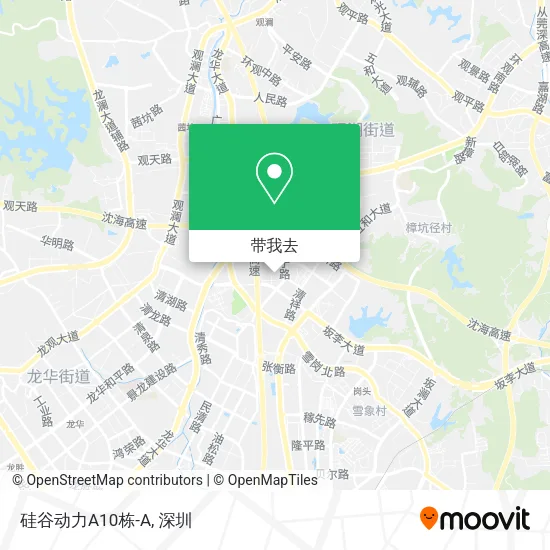 硅谷动力A10栋-A地图