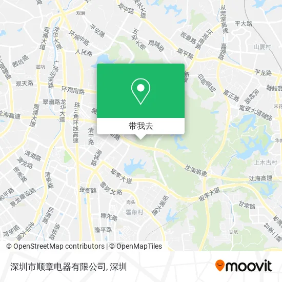 深圳市顺章电器有限公司地图