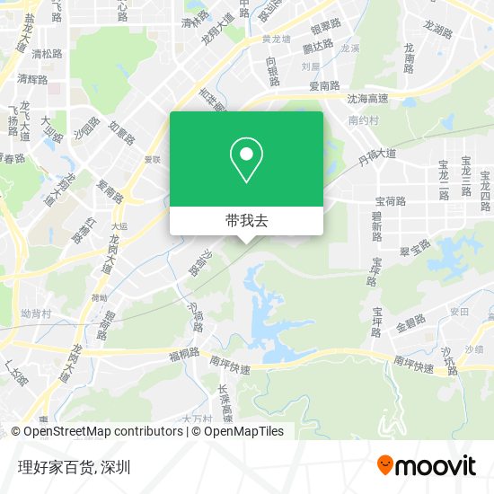 理好家百货地图