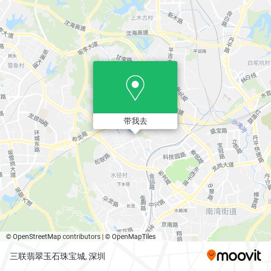 三联翡翠玉石珠宝城地图