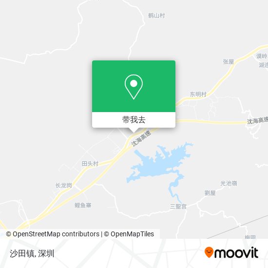 沙田镇地图