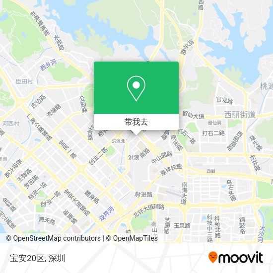 宝安20区地图