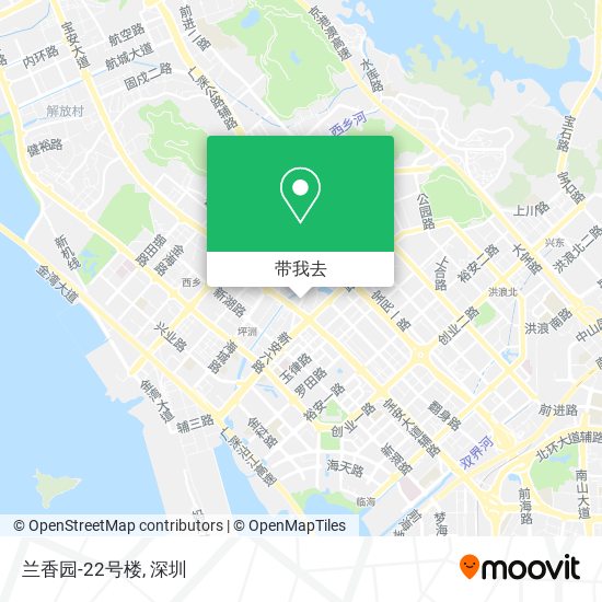 兰香园-22号楼地图