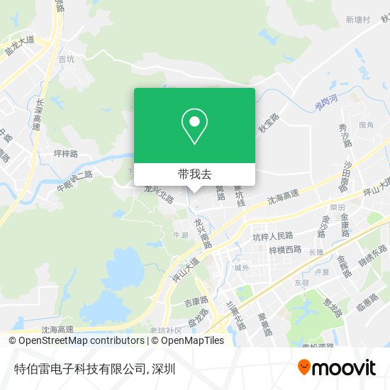 特伯雷电子科技有限公司地图