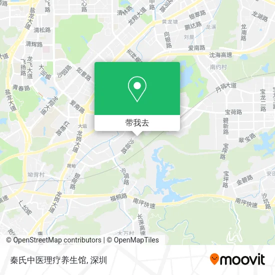 秦氏中医理疗养生馆地图