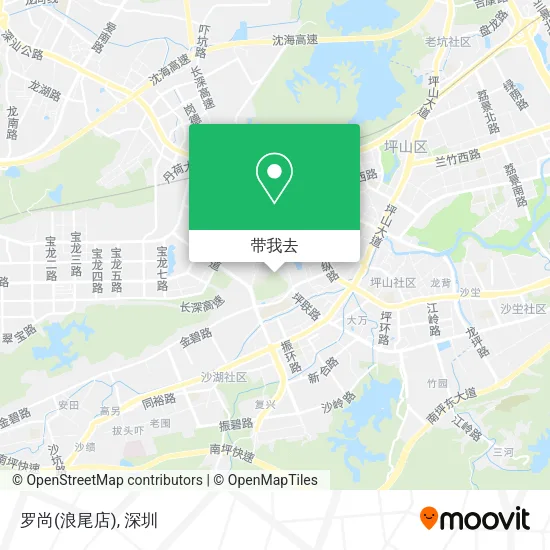 罗尚(浪尾店)地图