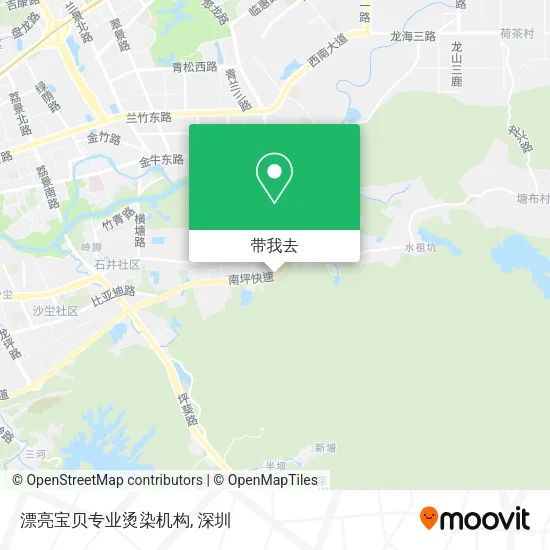 漂亮宝贝专业烫染机构地图