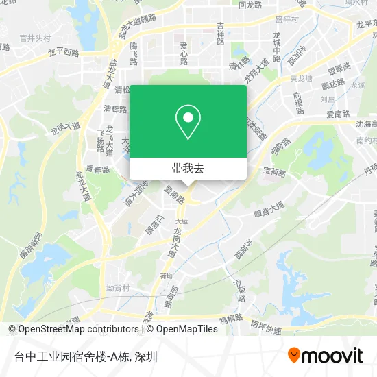台中工业园宿舍楼-A栋地图