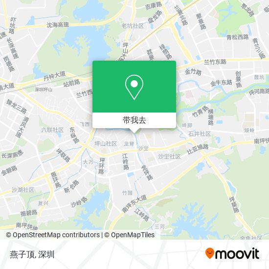 燕子顶地图
