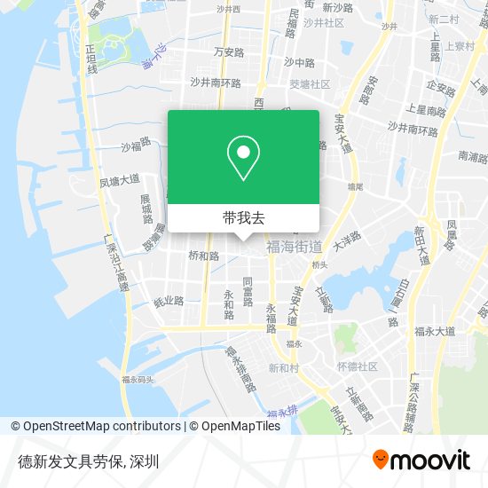 德新发文具劳保地图