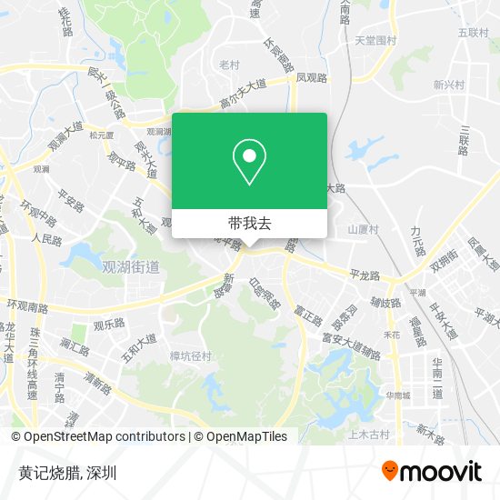 黄记烧腊地图