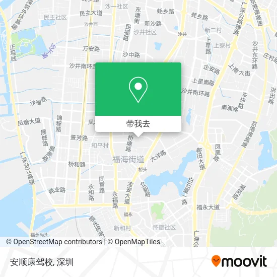 安顺康驾校地图