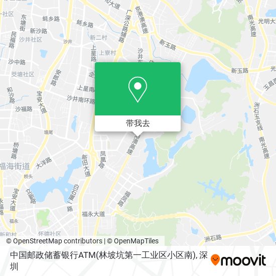 中国邮政储蓄银行ATM(林坡坑第一工业区小区南)地图