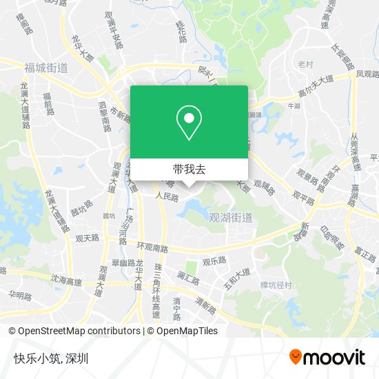 快乐小筑地图