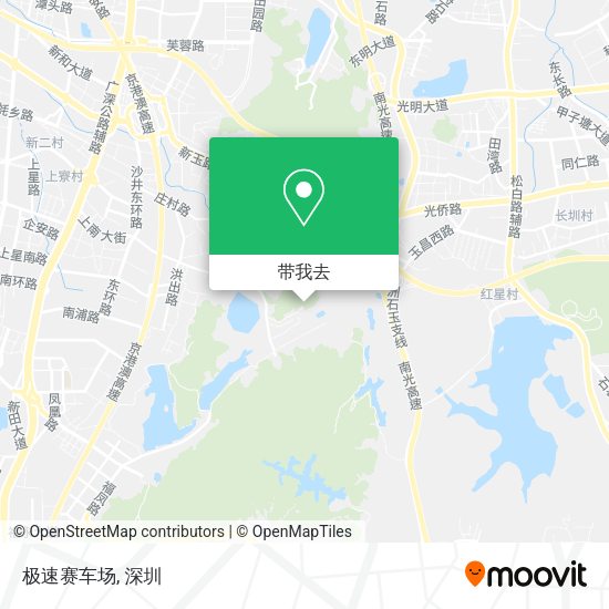 极速赛车场地图