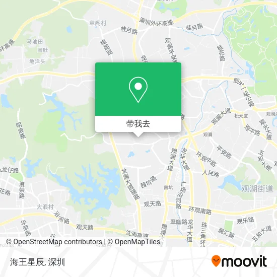 海王星辰地图
