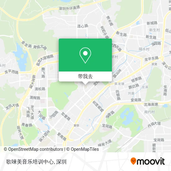 歌唻美音乐培训中心地图