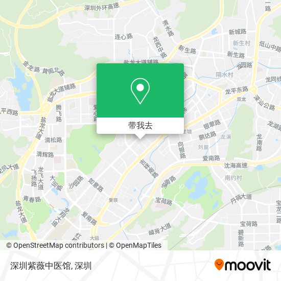 深圳紫薇中医馆地图