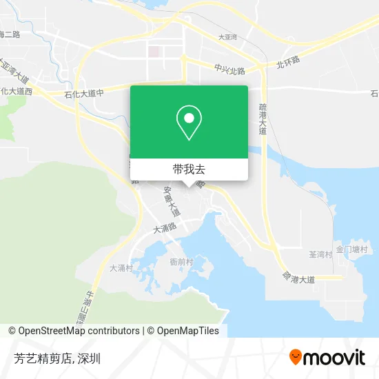 芳艺精剪店地图