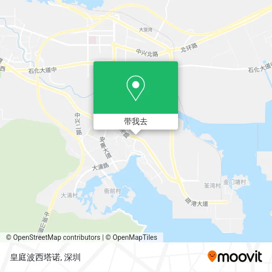 皇庭波西塔诺地图