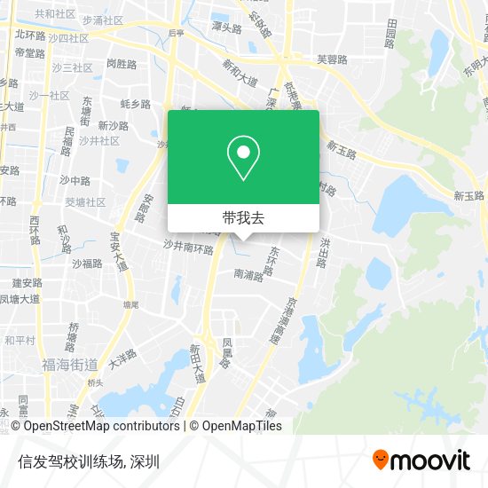信发驾校训练场地图