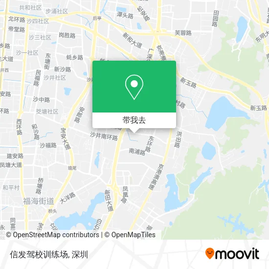 信发驾校训练场地图